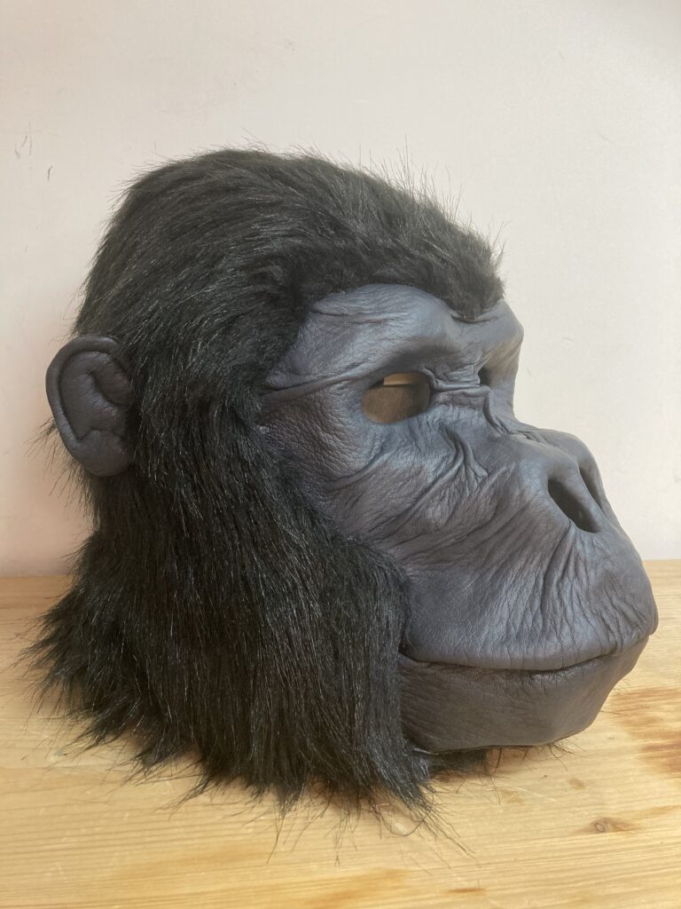 Masque de gorille fait main