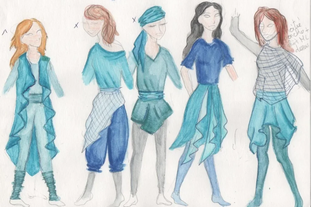 schéma de costumes.